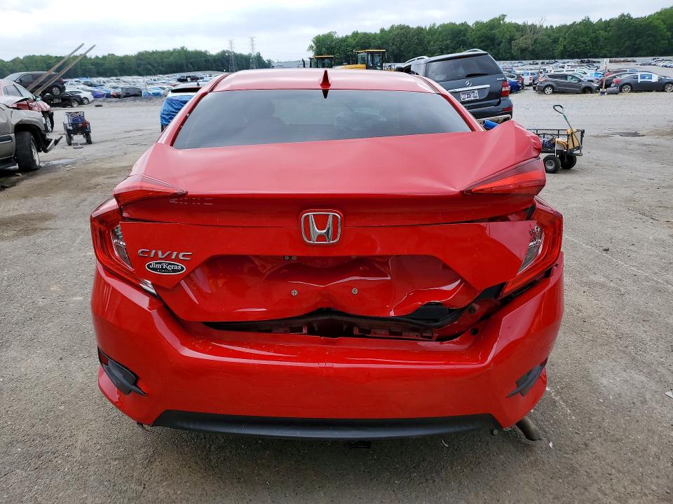 2017 Honda Civic VIN 2HGFC2F72HH502163 COPART salvage auction — FRONT END, Tn - Salvage Certificate, sold $425 on 2026-07-09 (photo 6)