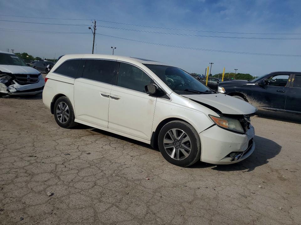 2016 Honda Odyssey VIN 5FNRL5H91GB038850 COPART salvage auction — FRONT END, In - Certificate Of Title, sold $1,850 on 2026-07-02 (photo 4)