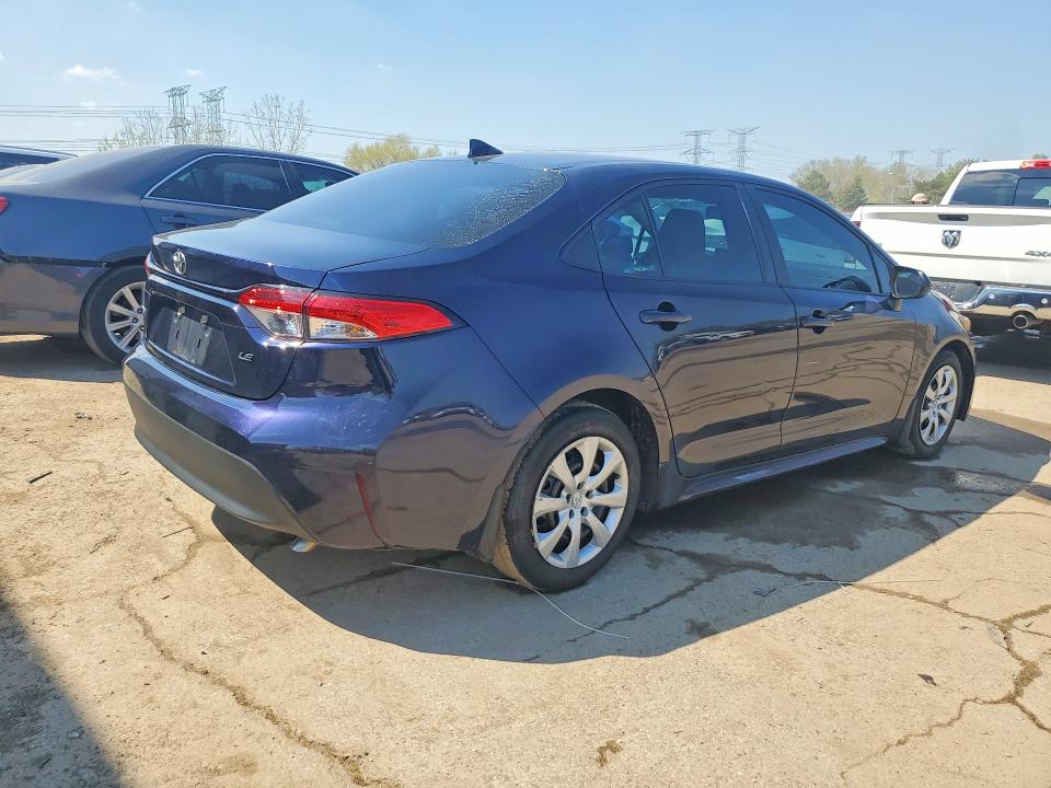 2023 Toyota Corolla VIN 5YFB4MDE6PP041047 COPART salvage auction — WATER/FLOOD, Il - Salvage Cert-Flood, sold $5,900 on 2026-07-14 (photo 3)