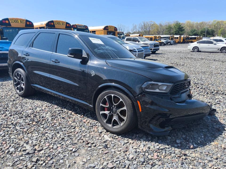 2021 Dodge Durango VIN 1C4SDJH98MC692602 COPART salvage auction — FRONT END, MI - CERTIFICATE OF TITLE, sold $33,750 on 2026-09-17 (photo 4)