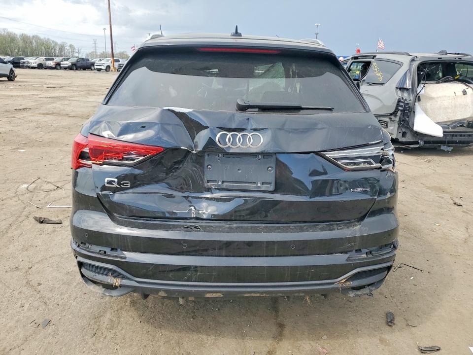 2025 Audi Q3 VIN WA1DECF30S1004529 COPART salvage auction — ROLLOVER, Az - Cert Of Title - Salvage, sold $575 on 2026-07-09 (photo 6)