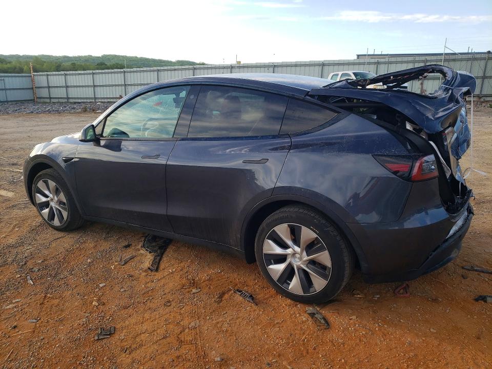 2023 Tesla Model y VIN 7SAYGAEE5PF606224 COPART salvage auction — REAR END, Va - Cert Of Title - Salvage, sold $12,800 on 2026-07-10 (photo 2)