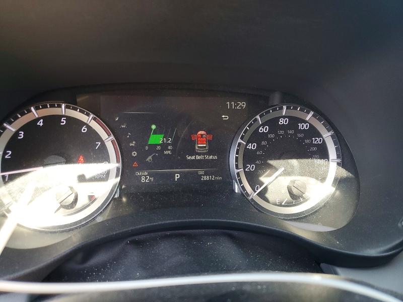 2023 Toyota Highlander VIN 5TDKDRAH5PS512611 COPART salvage auction — FRONT END, Salvage Title, sold $12,200 on 2026-07-22 (photo 9)