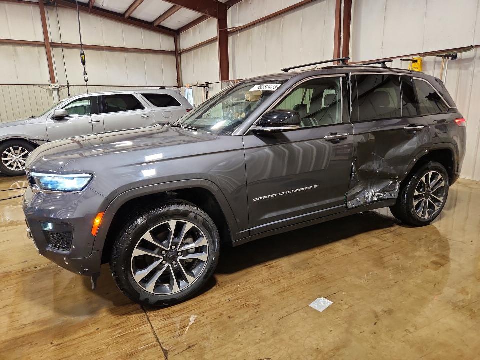 2022 Jeep Grand cherokee VIN 1C4RJHDG0N8587917 COPART salvage auction — SIDE, Pa - Certificate Of Salvage, sold $20,200 on 2026-08-11 (photo 1)