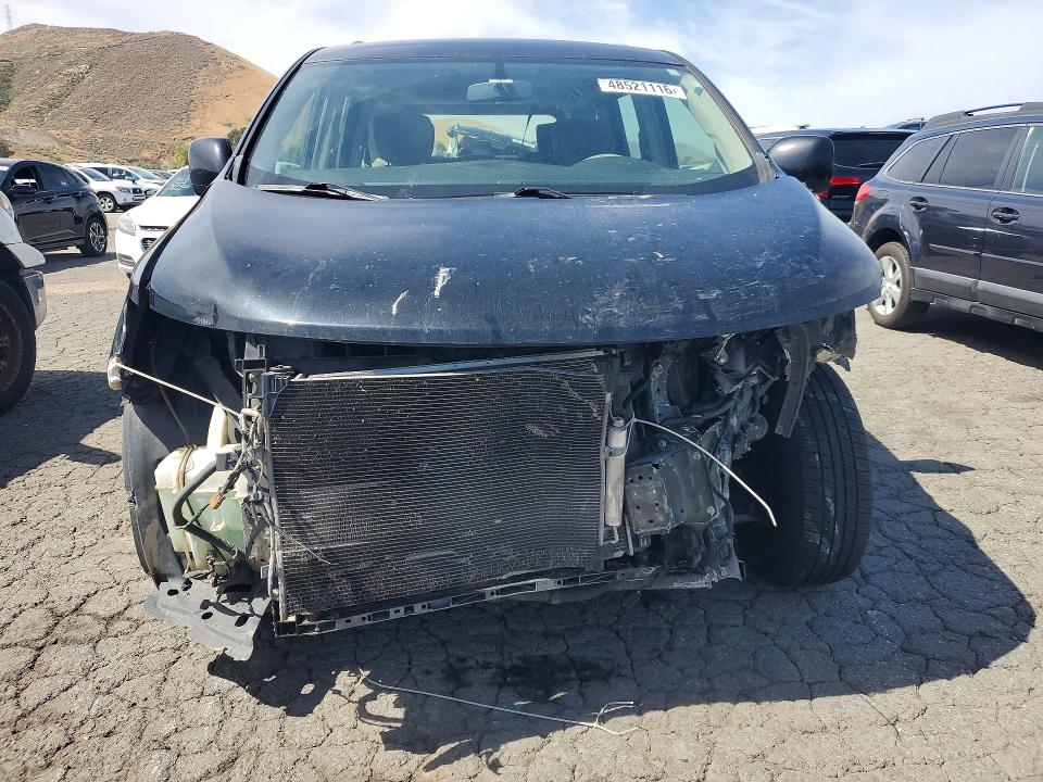 2015 Nissan Quest VIN JN8AE2KP0F9127674 COPART salvage auction — FRONT END, Ca - Salvage Certificate, sold $525 on 2026-07-02 (photo 5)