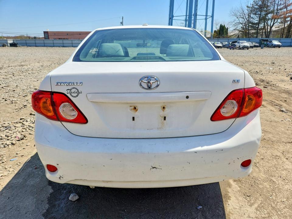 2009 Toyota Corolla VIN JTDBL40E599022488 COPART salvage auction — FRONT END, Nj - Cert Of Title-Salvage, sold $225 on 2026-07-29 (photo 6)
