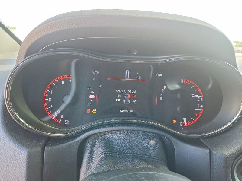 2018 Dodge Durango VIN 1C4SDJCT5JC434469 COPART salvage auction — FRONT END, Ga - Certificate Of Title, sold $8,100 on 2026-08-11 (photo 9)