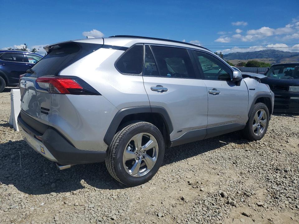 2019 Toyota Rav4 hybrid VIN JTMDWRFV7KD514267 COPART salvage auction — FRONT END, Ca - Salvage Certificate, sold $8,000 on 2026-07-23 (photo 3)