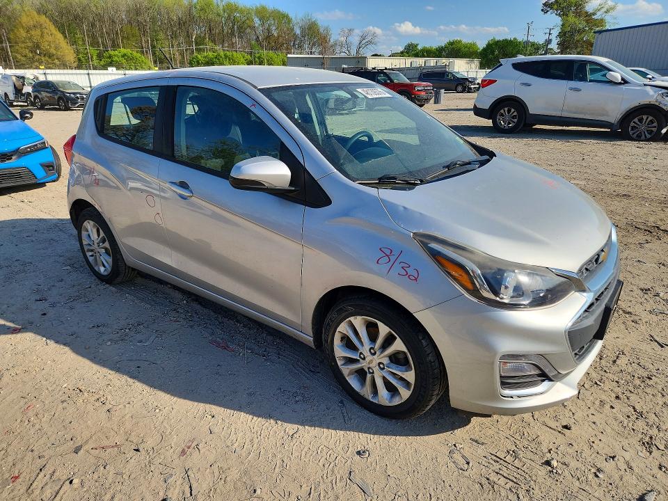 2020 Chevrolet Spark VIN KL8CD6SA5LC448210 COPART salvage auction — SIDE, Va - Cert Of Title - Salvage, sold $1,800 on 2026-07-07 (photo 4)