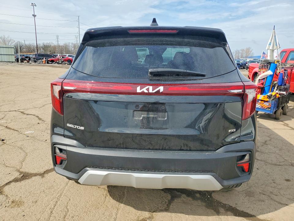 2024 Kia Seltos VIN KNDEPCAA4R7637956 COPART salvage auction — FRONT END, MI - CERT OF TITLE-SALVAGE VEHICLE, sold $4,150 on 2026-07-10 (photo 6)