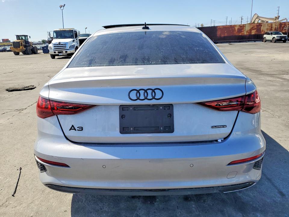 2022 Audi A3 VIN WAUHUDGYXNA100549 COPART salvage auction — FRONT END, Salvage Title, sold $3,300 on 2026-07-15 (photo 6)