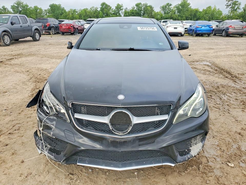 2017 Mercedes-benz E-klasse VIN WDDKJ6FB1HF355114 COPART salvage auction — FRONT END, Tx - Salvage Vehicle Title, sold $2,450 on 2026-07-07 (photo 5)