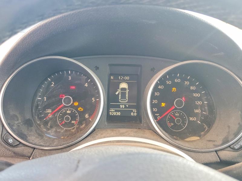 2012 Volkswagen Jetta VIN 3VWML7AJXCM652647 COPART salvage auction — FRONT END, Az - Cert Of Title - Salvage, sold $1,250 on 2026-07-09 (photo 9)