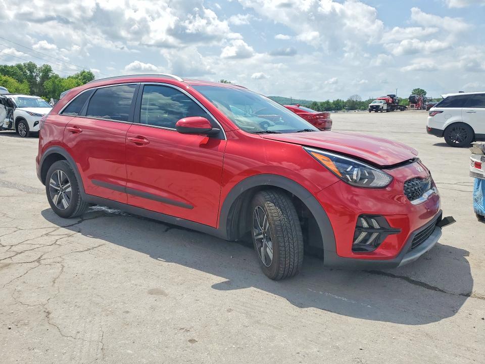2022 Kia Niro VIN KNDCB3LC4N5547331 COPART salvage auction — FRONT END, Tn - Salvage Certificate, sold $6,600 on 2026-07-27 (photo 4)