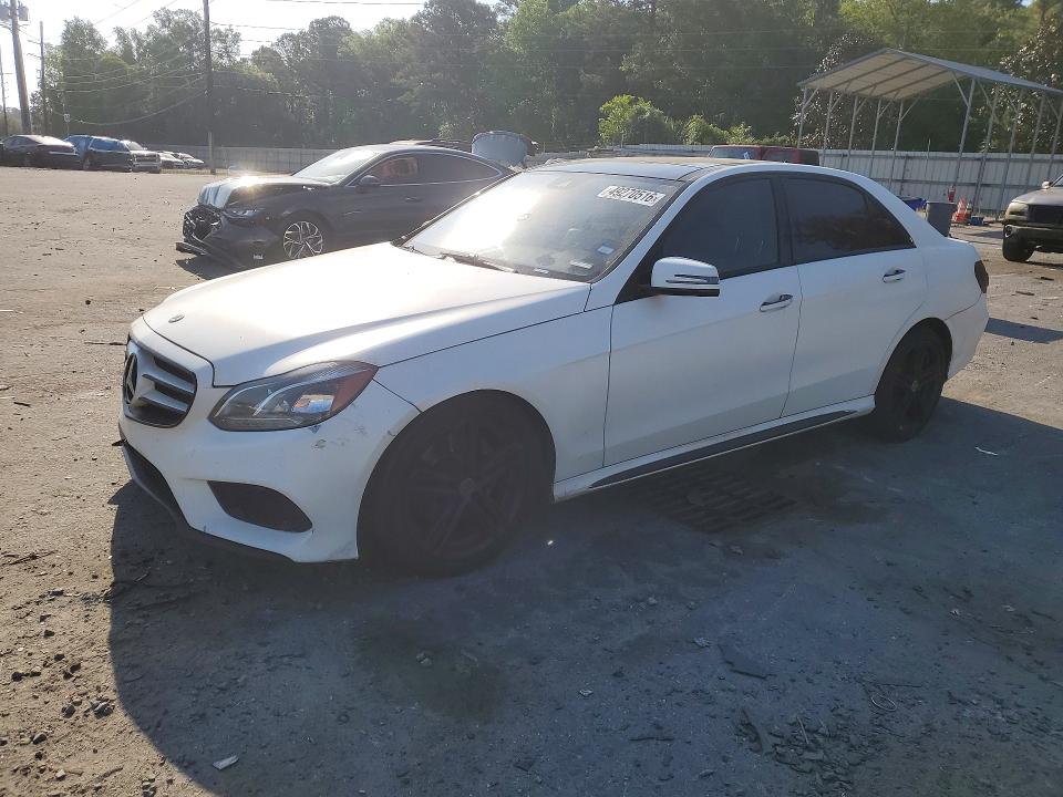 2016 Mercedes-benz E-klasse VIN WDDHF5KB0GB283419 COPART salvage auction — WATER/FLOOD, Tx - Salvage Title-Flood Damage, sold $1,650 on 2026-07-16 (photo 1)