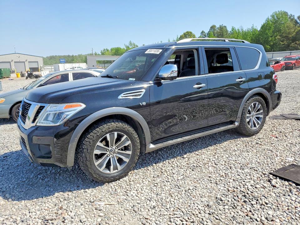 2019 Nissan Armada VIN JN8AY2ND7K9087385 — COPART salvage auction photo