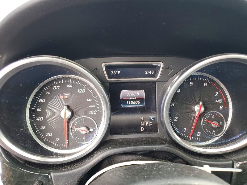 2018 Mercedes-benz Gle VIN 4JGDA5HB6JB017243 COPART salvage auction — FRONT END, Il - Salvage Certificate, sold $7,700 on 2026-07-09 (photo 9)