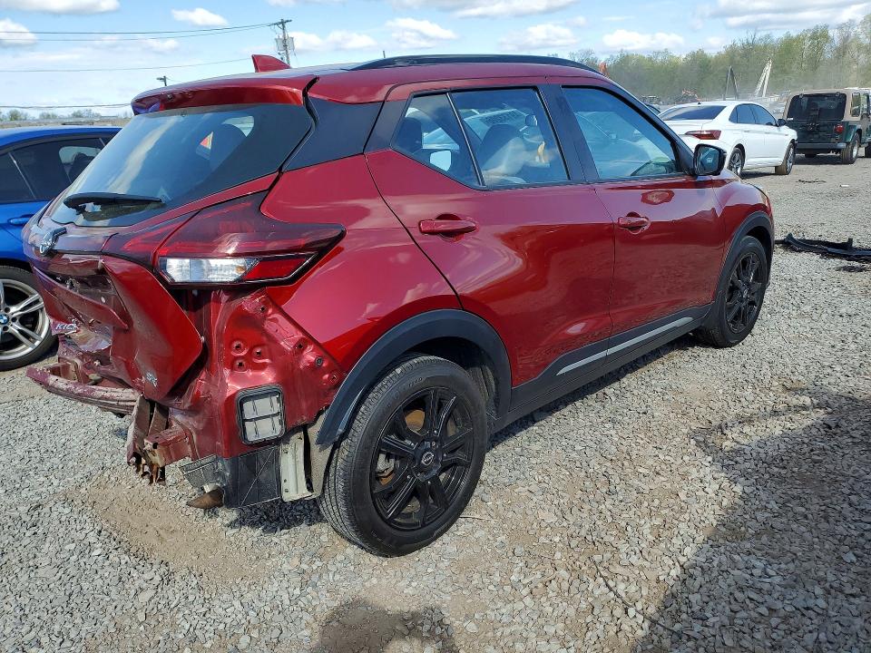 2023 Nissan Kicks VIN 3N1CP5DV3PL553267 COPART salvage auction — FRONT END, ID - SALVAGE CERTIFICATE OF TITLE, sold $3,050 on 2026-07-02 (photo 3)