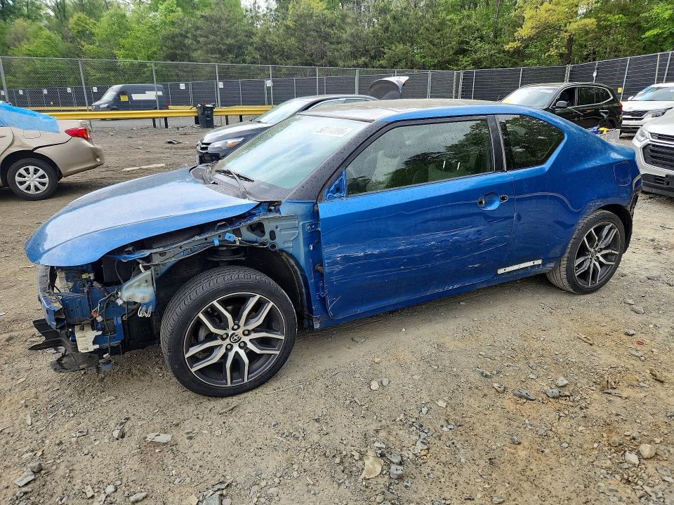 2015 Scion Tc VIN JTKJF5C71FJ003283 COPART salvage auction — FRONT END, Md - Cert Of Salvage > 75% Damage, sold $1,650 on 2026-07-24 (photo 1)