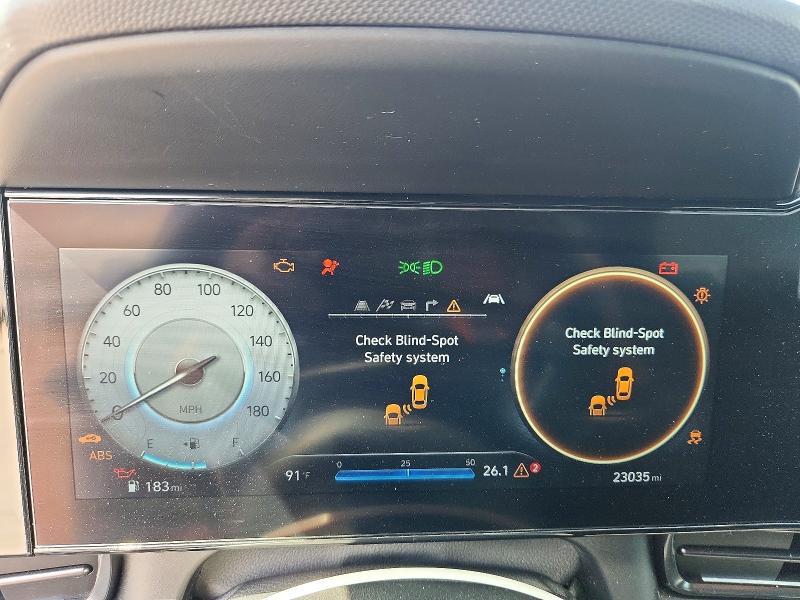 2022 Hyundai Elantra VIN KMHLW4AK5NU007301 COPART salvage auction — FRONT END, Tx - Certificate Of Title, sold $4,250 on 2026-07-09 (photo 9)