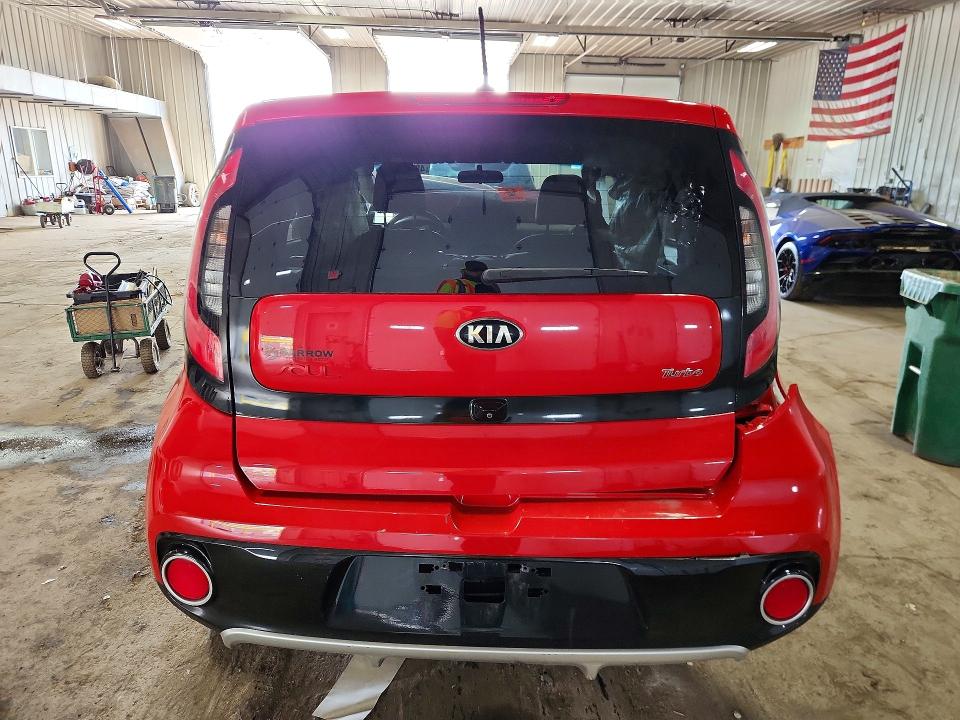 2019 Kia Soul VIN KNDJX3AA4K7008525 COPART salvage auction — FRONT END, Wi - Junked Vehicle Bill Of Sale, sold $300 on 2026-07-13 (photo 6)