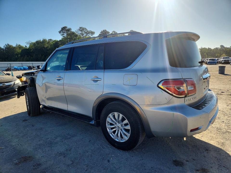 2018 Nissan Armada VIN JN8AY2NC7J9552169 COPART salvage auction — FRONT END, Sc - Cert Of Title-Salvage, sold $3,000 on 2026-07-13 (photo 2)