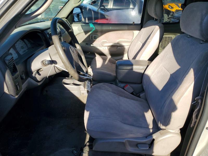 2002 Toyota Tacoma VIN 5TESN92N72Z115981 COPART salvage auction — FRONT END, Nv - Salvage Title, sold $2,700 on 2026-07-13 (photo 7)