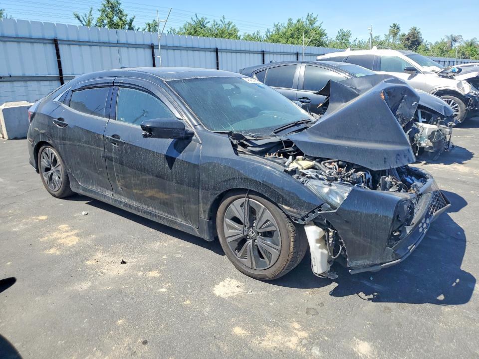 2017 Honda Civic VIN SHHFK7H5XHU409387 COPART salvage auction — FRONT END, CA - DIS/DLR/EXP ONLY CLEAN TITLE, sold $2,100 on 2026-07-30 (photo 4)