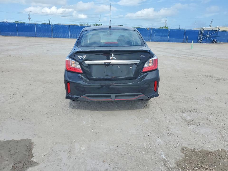 2024 Mitsubishi Mirage VIN ML32FUFJ5RHF14039 COPART salvage auction — FRONT END, Salvage Title, sold $3,150 on 2026-07-22 (photo 6)