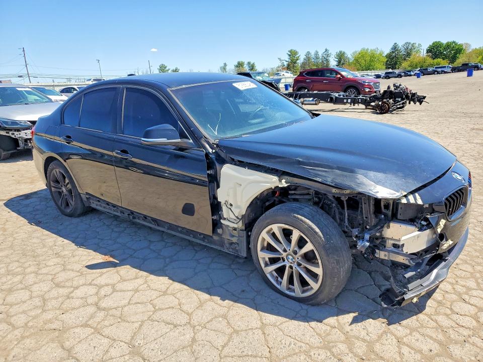 2018 BMW 3 series VIN WBA8A9C50JAC99934 COPART salvage auction — FRONT END, In - Certificate Of Title, sold $1,800 on 2026-07-08 (photo 4)