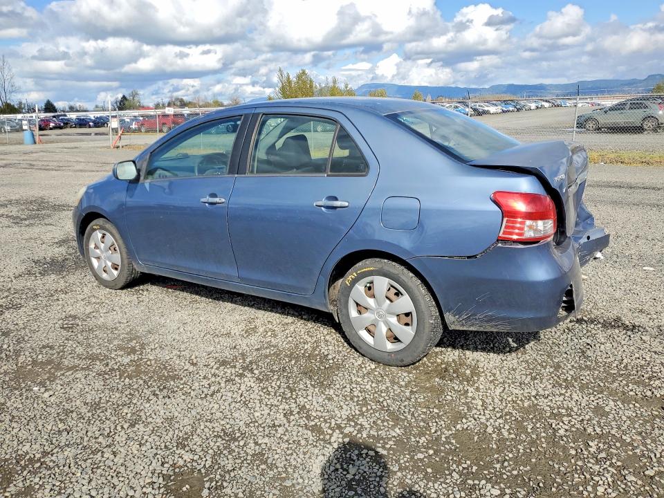 2007 Toyota Yaris VIN JTDBT903271082493 COPART salvage auction — REAR END, Or - Salvage Title Certificate, sold $700 on 2026-07-07 (photo 2)