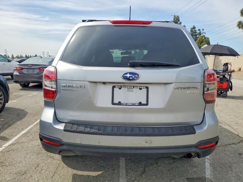 2015 Subaru Forester VIN JF2SJADC3FH833545 COPART salvage auction — FRONT END, Ny - Dis/Dlr/Exp Clean Title, sold $2,200 on 2026-07-21 (photo 6)