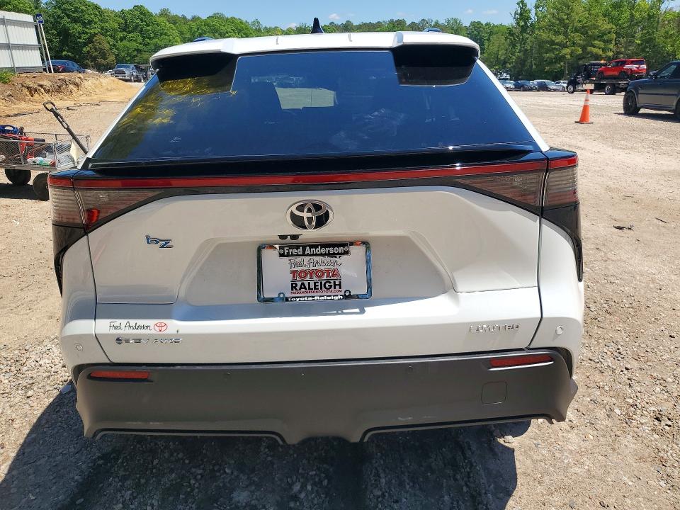 2026 Toyota Bz4x VIN JTMBDAFB2TA006151 COPART salvage auction — SIDE, Nc - Salvage Certificate Of Title, sold $11,200 on 2026-07-31 (photo 6)