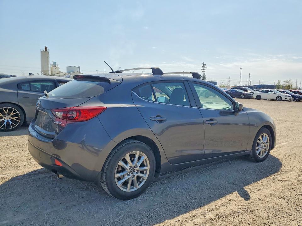 2014 Mazda 3 VIN JM1BM1L71E1109063 COPART salvage auction — HAIL, Ia - Cert Of Title-Salvage Title, sold $2,650 on 2026-07-15 (photo 3)