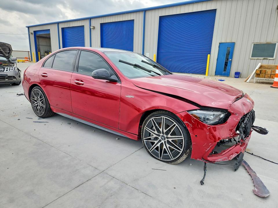 2026 Mercedes-benz C-klasse VIN W1KAF8HB8TR325895 COPART salvage auction — FRONT END, Tx - Certificate Of Title, sold $17,200 on 2026-07-28 (photo 4)