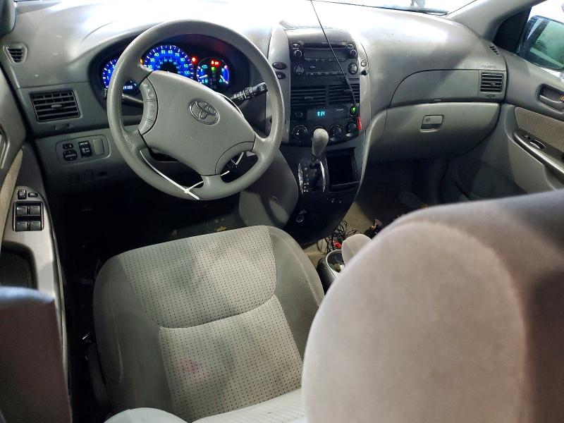 2010 Toyota Sienna VIN 5TDKK4CC1AS316733 COPART salvage auction — FRONT END, Mo - Salvage Certificate Of Title, sold $400 on 2026-07-21 (photo 8)