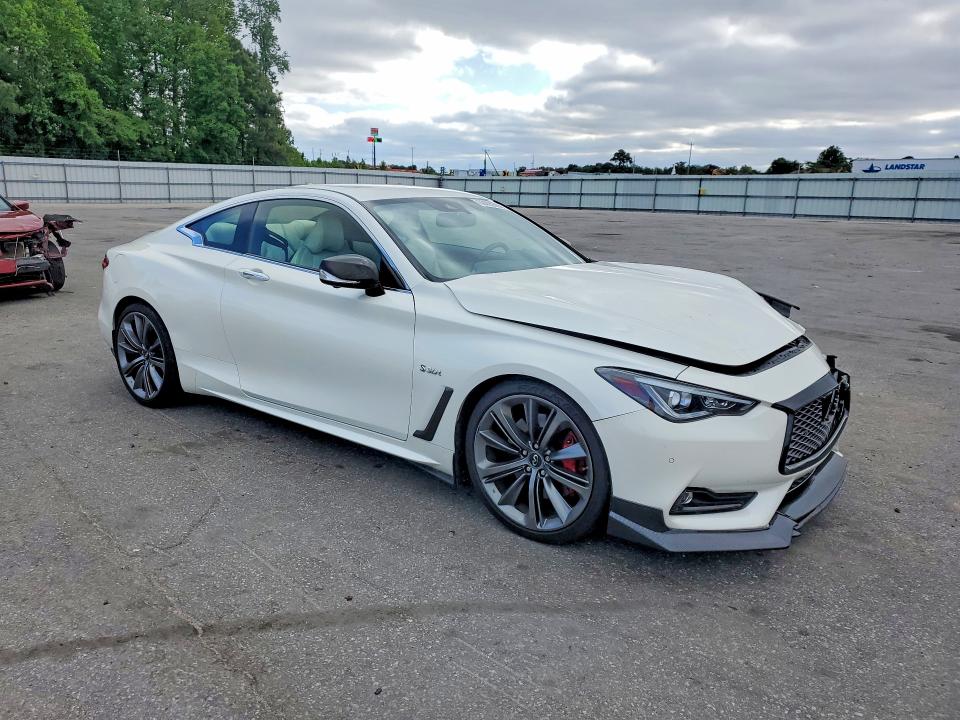 2018 Infiniti Q60 VIN JN1FV7EK4JM530547 COPART salvage auction — FRONT END, NC - SALVAGE CERTIFICATE OF TITLE, sold $9,800 on 2026-07-02 (photo 4)
