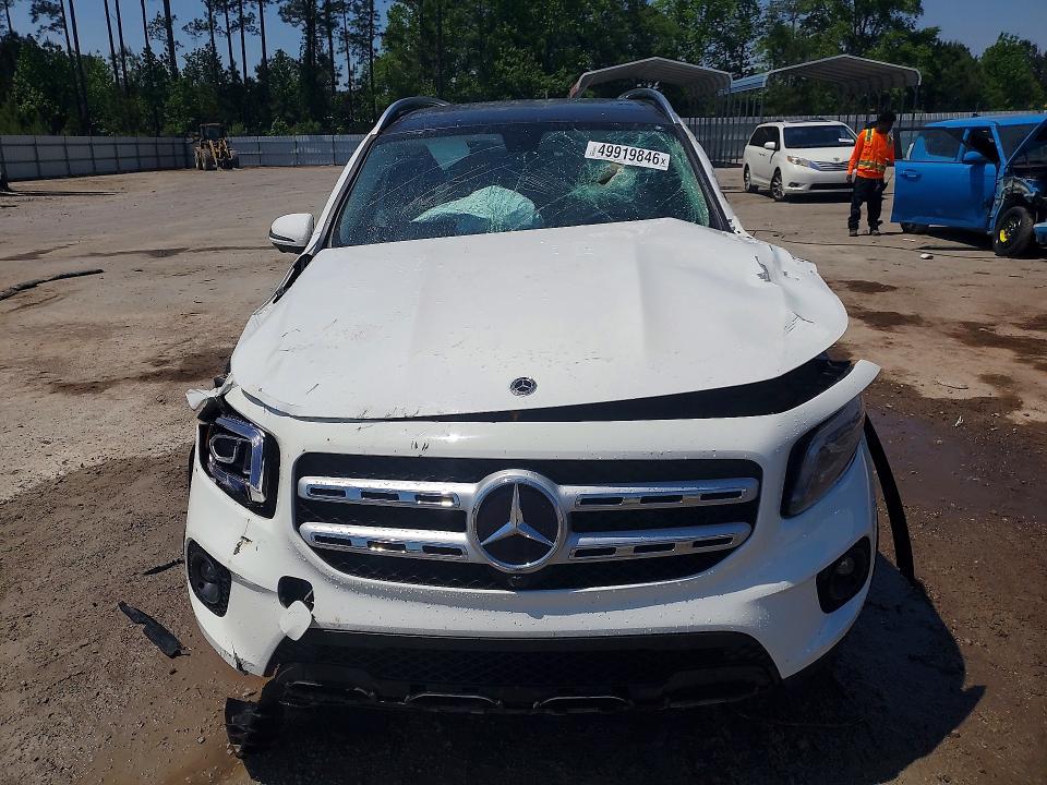 2021 Mercedes-benz Glb VIN W1N4M4GB4MW154887 COPART salvage auction — SIDE, Sc - Cert Of Title-Salvage, sold $5,100 on 2026-07-06 (photo 5)