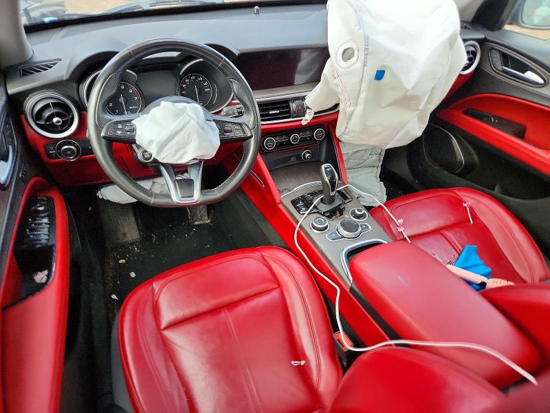 2021 Alfa romeo Stelvio VIN ZASPAKBN4M7D01438 COPART salvage auction — FRONT END, Il - Salvage Certificate, sold $825 on 2026-07-03 (photo 8)