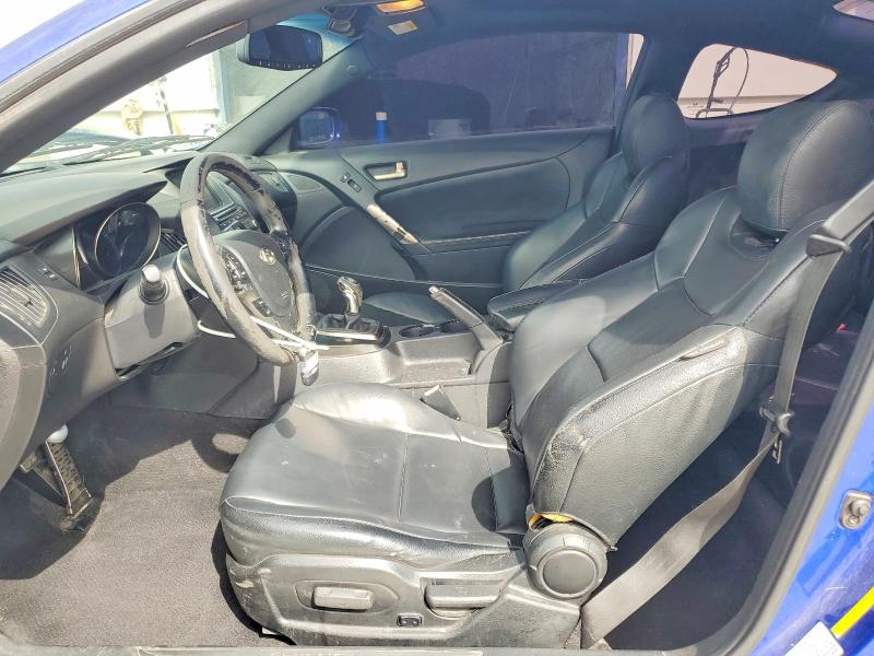 2013 Hyundai Genesis VIN KMHHU6KJ9DU101192 COPART salvage auction — REAR END, Tx - Salvage Vehicle Title, sold $400 on 2026-07-28 (photo 7)