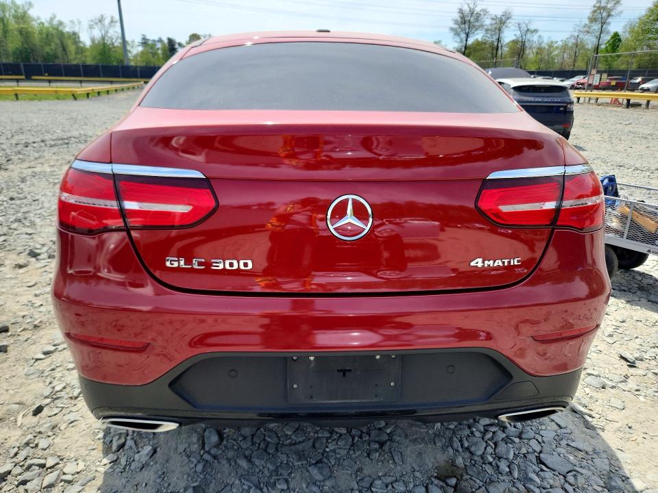 2019 Mercedes-benz Glc VIN WDC0J4KB3KF658845 COPART salvage auction — FRONT END, Md - Cert Of Salvage > 75% Damage, sold $9,200 on 2026-07-24 (photo 6)