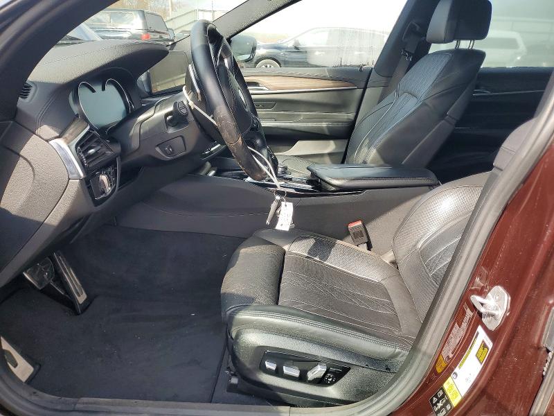 2018 BMW 6er VIN WBAJV6C55JBJ99274 COPART salvage auction — WATER/FLOOD, Mi - Cert Of Title-Flood Vehicle, sold $2,200 on 2026-07-29 (photo 7)