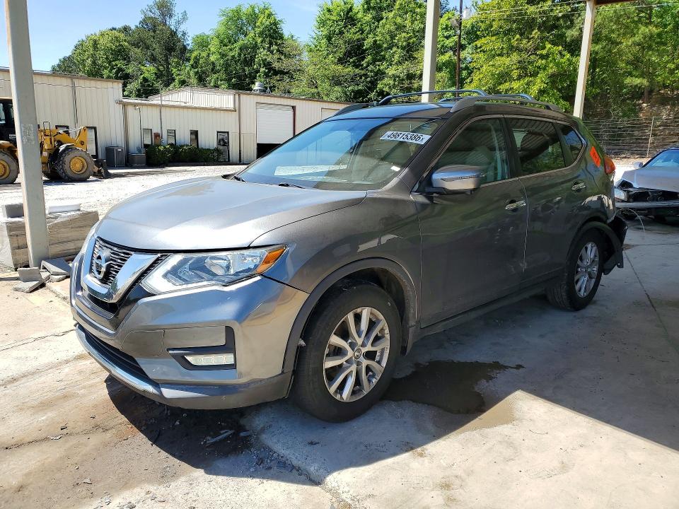 2017 Nissan Rogue VIN KNMAT2MT9HP506103 COPART salvage auction — REAR END, Al - Cert Of Title-Salvage Title, sold $1,350 on 2026-07-14 (photo 1)