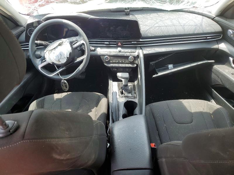 2024 Hyundai Elantra VIN KMHLM4DG9RU819655 COPART salvage auction — FRONT END, Tx - Salvage Vehicle Title, sold $1,750 on 2026-07-07 (photo 8)