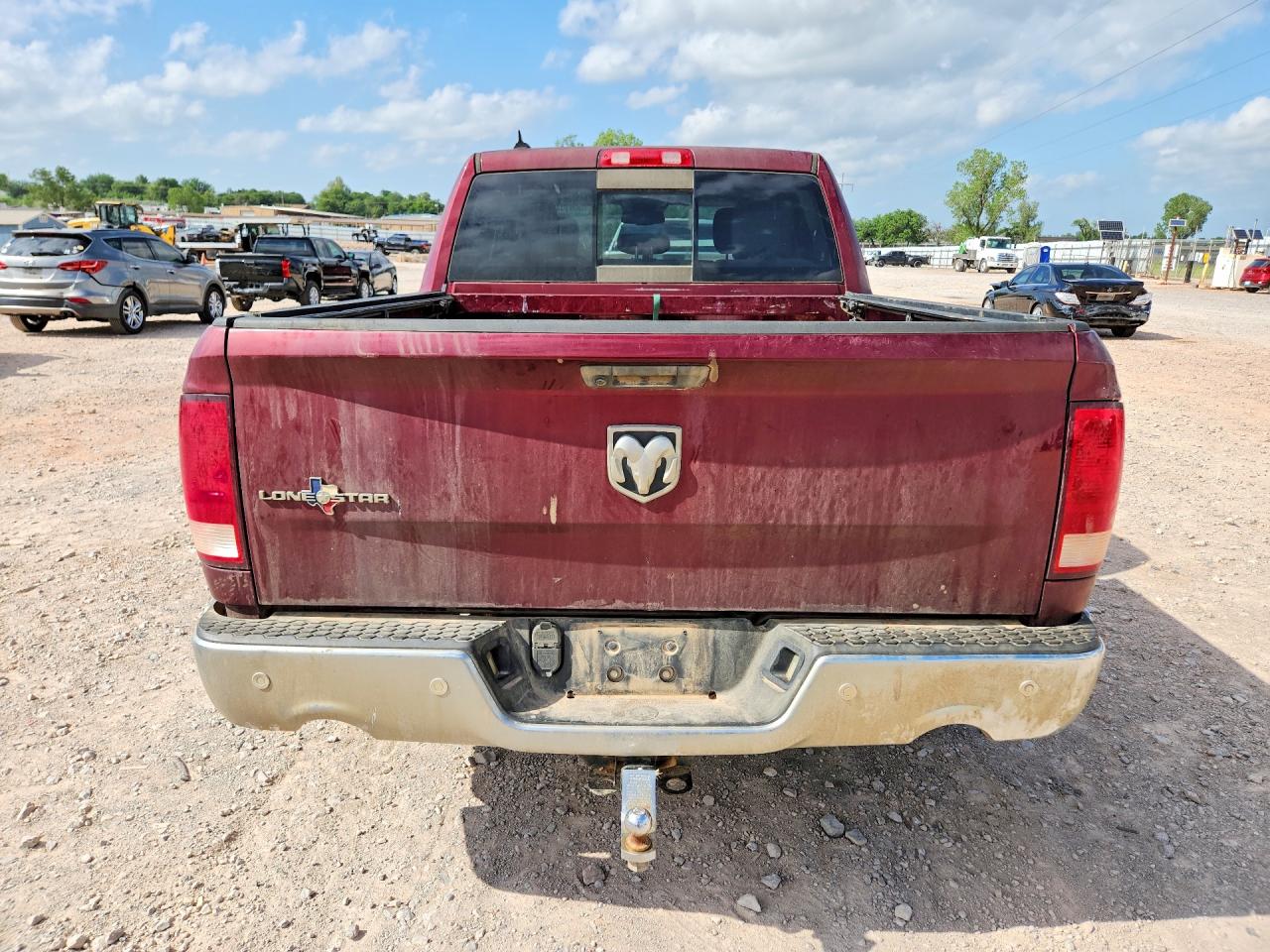 2019 Ram 1500 VIN 1C6RR6LT6KS521602 COPART salvage auction — Front End, OK - CERT OF TITLE-SALVAGE, sold $3,600 on 2026-07-09 (photo 6)