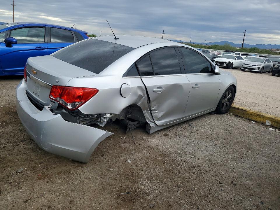 2014 Chevrolet Cruze VIN 1G1PK5SBXE7384011 COPART salvage auction — UNDERCARRIAGE, Az - Cert Of Title - Salvage, sold $900 on 2026-07-10 (photo 3)