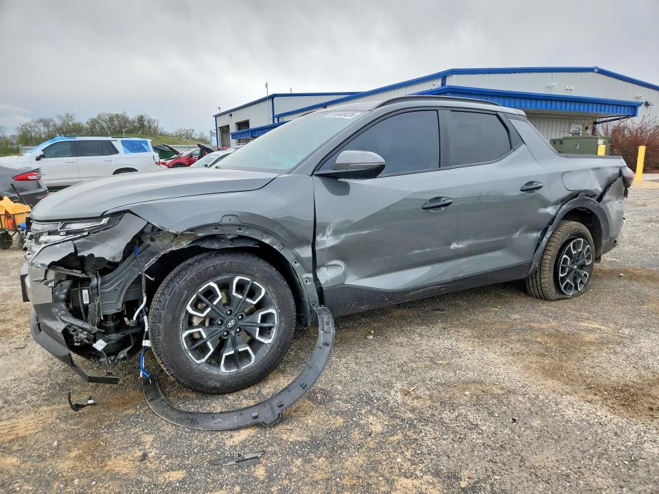 2022 Hyundai Santa cruz VIN 5NTJCDAE3NH019974 COPART salvage auction — FRONT END, Id - Salvage Certificate Of Title, sold $200 on 2026-07-28 (photo 1)