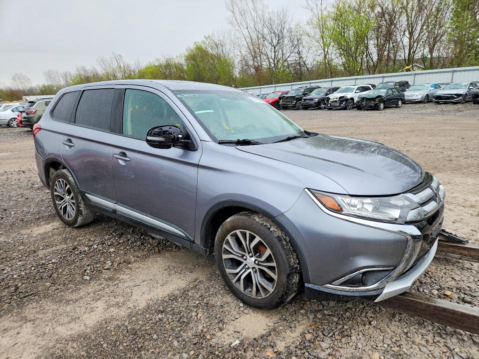 2017 Mitsubishi Outlander VIN JA4AZ3A3XHZ027342 COPART salvage auction — FRONT END, Id - Salvage Certificate Of Title, sold $1,000 on 2026-07-20 (photo 4)