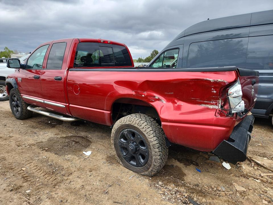 2007 Dodge Ram VIN 3D7MX38A17G847343 COPART salvage auction — REAR END, Co - Salvage Title, sold $9,400 on 2026-08-12 (photo 2)