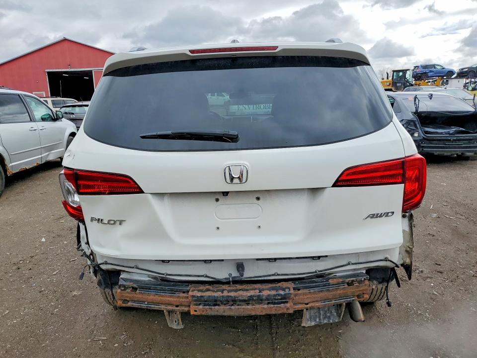 2016 Honda Pilot VIN 5FNYF6H85GB511973 COPART salvage auction — REAR END, On - Permit No Brand - Unfit, sold $8,200 on 2026-07-09 (photo 6)